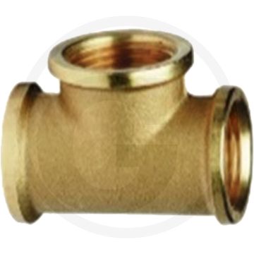 T-stuk 3/4" bsp messing