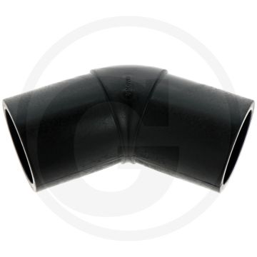 Plasson bocht 45° 90mm d