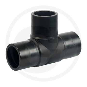Plasson plasson t-stuk 90° - d(mm):125, l(mm):350, l1(mm):98, z(mm):176
