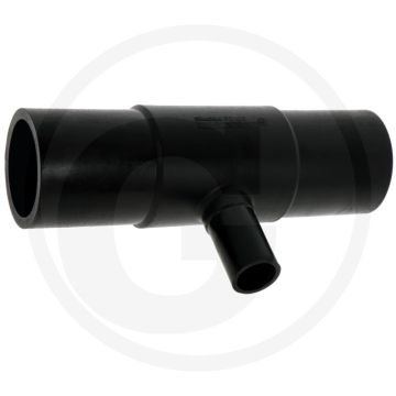 Plasson t-stuk met verloop 75mm x 63mm x 248mm - beregeningstechniek