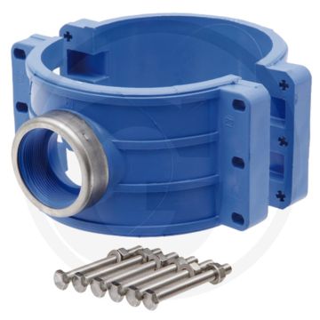 Aanboorklem 200mm binnen-Ø met 2" aansluitdraad