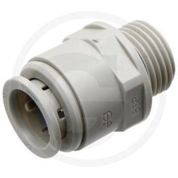 Klemverbinder 1x insteek- en 1x bsp-buitendraad - Ø: 22 x 3/4"