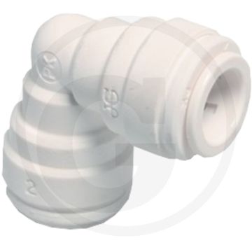 Haakse klemverbinder 90° - afmetingen Ø: 22mm