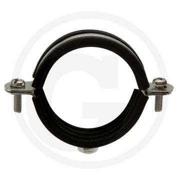 Schroefbuisklem tweedelig - klembereik 87-92mm