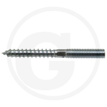 Houtdraadpen 80mm lengte, m10 draad
