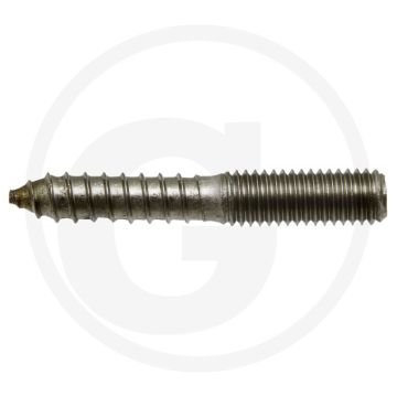 Houtdraadpen 80mm lengte m10