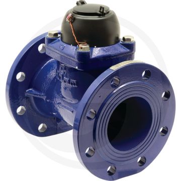 Watermeter drooglopend tellerwerk dn 80 - capaciteit qn 90 m³/uur.