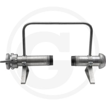 Steunframe voor watermeter 3" met v-deel en m-deel, systeem perrot