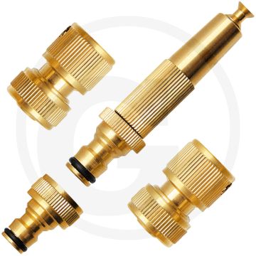 Basisuitrusting 1/2" - klik-aansluiting - 13mm slang - shop-artikel