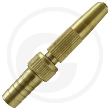 Spuitpistool - verstelbaar messing 3/4" aansluiting