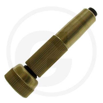Spuitpistool - verstelbaar, messing, 3/4" binnendraad