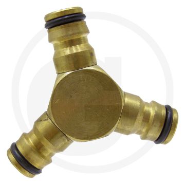 3-weg koppeling 1/2" uitvoering