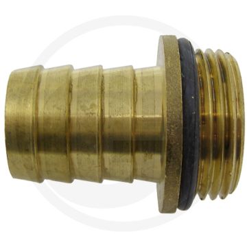 Passe-fil Ø 13 mm laiton
