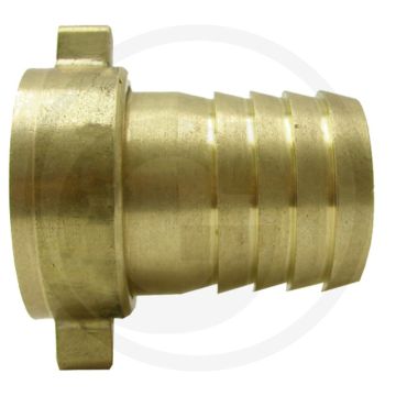 Slangtule 1 1/2" messing 40mm Ø