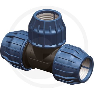 Pièce en T 90mm Ø polypropylène 12.5 bar