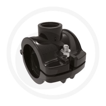 Netafim pe klembeugel - 3/4" aansluiting, Ø 32mm, max. 4 bar - 1 bout