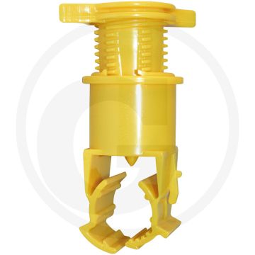 Aanboorzadel 3/4" push-versie - pp-b behuizing - rvs verstevigingsring