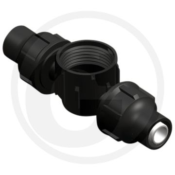 T-stuk 3/4" pp-b polypropyleen 16mm Ø
