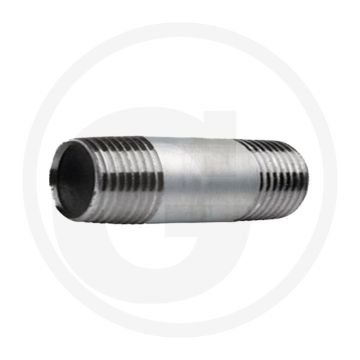 Draadstuk 3/8" staal, verzinkt 100mm