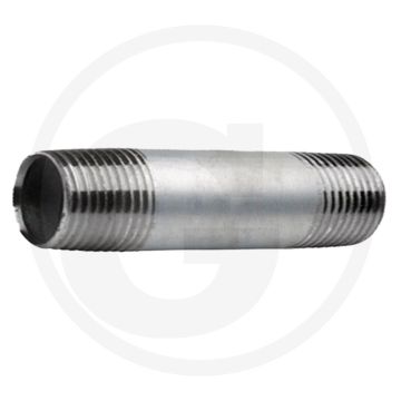 Draadstuk 1/2" staal, verzinkt 250mm