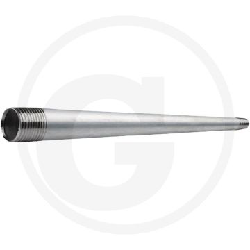 Draadstuk 1/2" - 1500mm lengte - staal, verzinkt