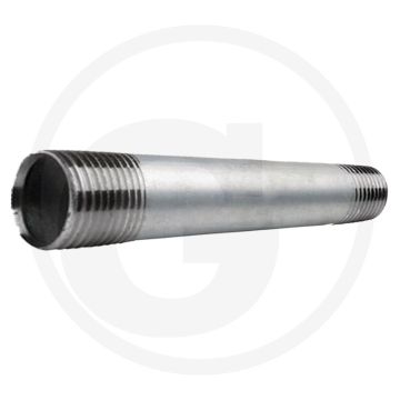 Draadstuk 3/4" staal, verzinkt 400mm