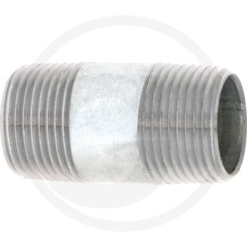 Draadstuk 1" staal, verzinkt 60mm