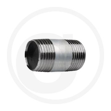 "draadstuk 1 1/4\" staal, verzinkt 40mm"