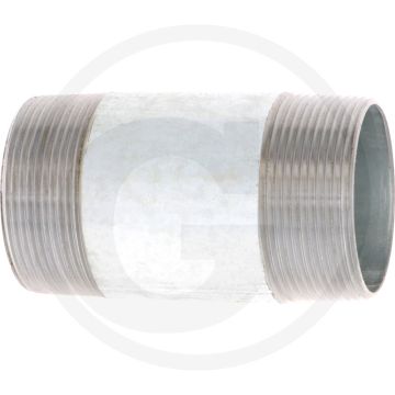 Draadstuk 2" staal, verzinkt 100mm