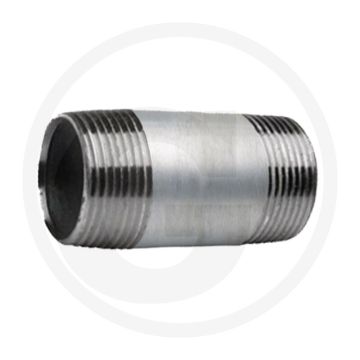 Draadstuk 4" staal, verzinkt 120mm