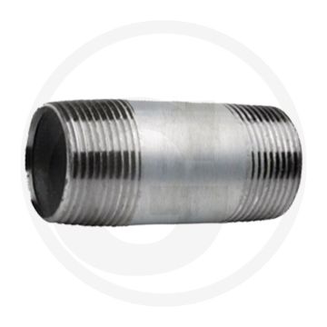Draadstuk 4" staal, verzinkt 150mm