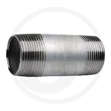 Draadstuk 4" staal, verzinkt 200mm