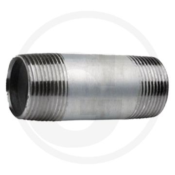 Draadstuk 4" staal, verzinkt 250mm lengte
