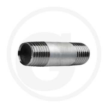 Draadstuk 80mm staal, verzinkt 1/4" aansluiting