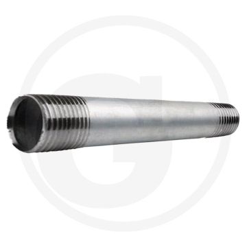 Draadstuk 1/2" staal, verzinkt 400mm