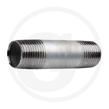 Draadstuk 180 mm, 3/4" staal, verzinkt