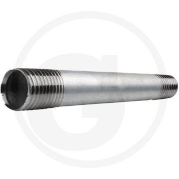 Draadstuk 3/4" staal, verzinkt 500mm
