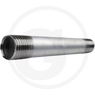 Draadstuk 1 1/4" staal, verzinkt 500mm