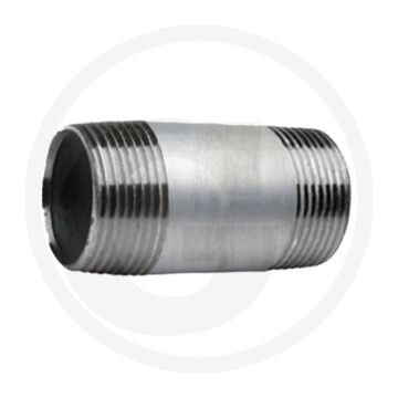 Draadstuk 4" staal, verzinkt 120mm
