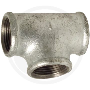 Pièce en T 1/2" en fonte
