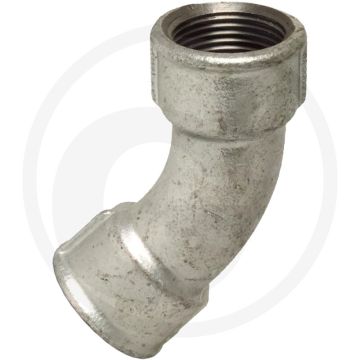 Coude 45° en fonte 1/2" filetage femelle