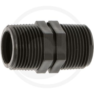 Double nipple 3/4" x 3/4" - pression de service 10 bar à 20°c