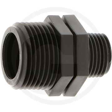 Diverter double nipple 1" x 3/4" - pression de travail 10 bar
