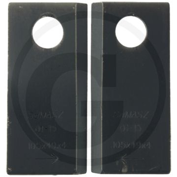 Cyclomes 105x49mm (Ø 19mm) (Links, Rechts) - Samasz