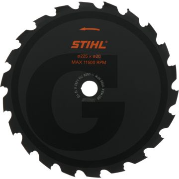 Stihl Zaagblad 24-tands 225mm - 20mm gat