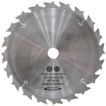 Bosmaaiermes 20-tands 250mm (1,8mm) - 25,4mm gat