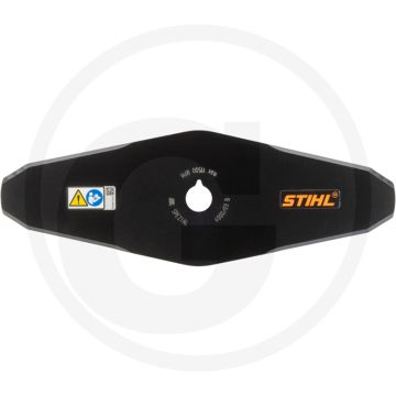 Lame de débroussailleuse Stihl à 2 dents, 305 mm - trou de 20 mm