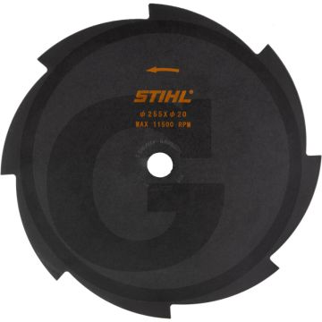 Stihl Grasmaaimes 8-tands 255mm - 20mm gat