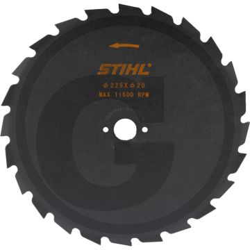 Stihl Zaagblad 24-tands 225mm - 20mm gat