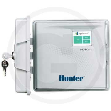 Hunter beregeningscomputer prohc-2401e 24 zones voor outdoor met 24 zones, 2 sensoren